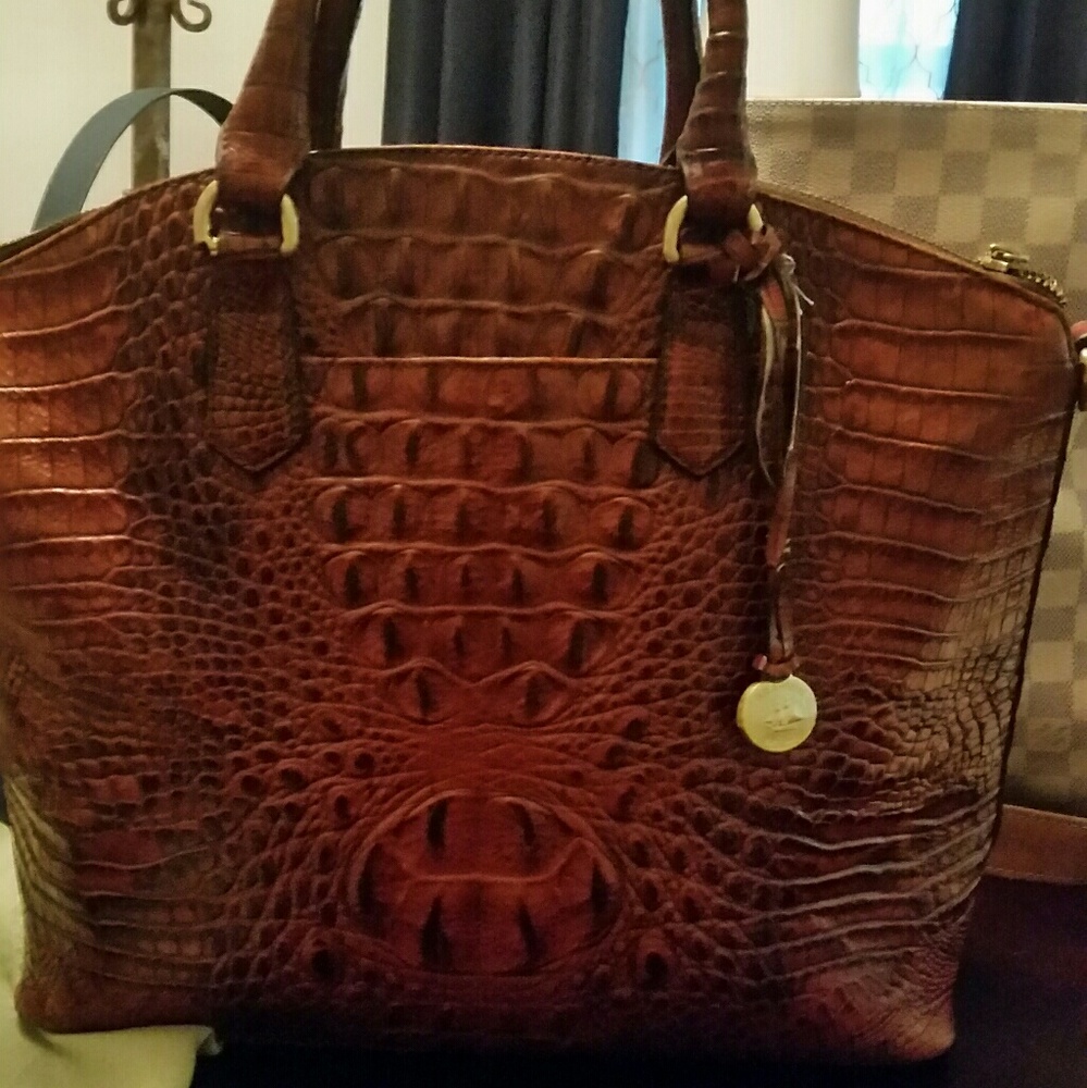 Authentic Brahmin Satchel/  PLS READ. SOLD!!